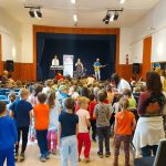 művelődési házban jártunk gyerekzenekarunkkal